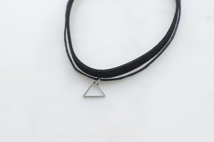 E Choker with Triangle