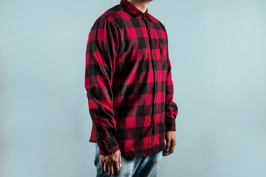 D Chequered Red Shirt